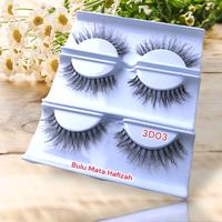 Gambar Bulu Mata Hafizah 3D Tiga Dimensi 3D03 Ecer 1 Pasang Gratis Tutup Mika Lem - Wajah, Eyelash - 3 Pasang dari Bulu Mata Hafizah undefined 4 Tokopedia