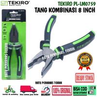 Gambar TANG KOMBINASI TEKIRO BESAR 8 INCH ORIGINAL PROMO MURAH LINESMAN PLIERS PL-LM0759 TANG JEPIT KOMBI - -, - dari Ratu Perkakas Teknik undefined 2 Tokopedia
