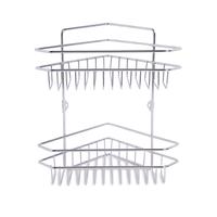 Gambar STORA RAK SUDUT KAMAR MANDI 2 TINGKAT SHOWER CADDY dari AZKO ID undefined 2 Tokopedia