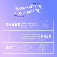 Gambar Luxcrime Ulti-Matte Oil Control Glow-Getter Dewy Setting Spray 50ml Wajah - Glow-Getter, 50ML dari Olshopcherrish undefined 4 Tokopedia
