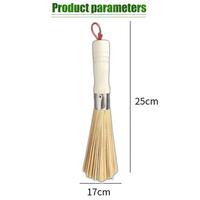 Gambar Sapu Wajan Gagang Kayu / Sapu Lidi Bambu / Sapu Kuali / Sikat Pembersih Panci / Bamboo Wok Brush / Kuas Pembersih / Alat Pembersih Dapur - 25CM dari ID-ANDERSON undefined 2 Tokopedia