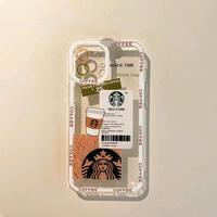 Gambar White SB Coffee Case iPhone X Xs Xr 11 12 13 Mini Pro Max - X/Xs dari Fevro Case undefined 4 Tokopedia