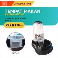 Gambar M-Pets Food Dispenser 1500 ml for Cat Dog / Tempat Makan Kucing Anjing - Dispenser makanan untuk hewan peliharaan dari M-Pets Volk Pets Indonesia undefined 1 Tokopedia