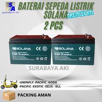 Gambar aki selis SOLANA 12ah 6dzm12 6dzf12 AKI SEPEDA LISTRIK 12AH SOLANA PREMIUM 12AH AKI 12V 12AH ASLI 2HR  aki uwinfly super rider uwin fly selis volta antelope tiger aki surabaya aki TERLARIS - SOLANA Lite 1 BIJI dari rahmatnb undefined 3 Tokopedia