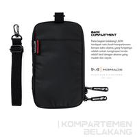 Gambar Mr Mads - Leon Hanging Wallet - Tas Slingbag Kecil - Tas Hp Dompet Waterproof Selempang Pria dari Mr Mads undefined 5 Tokopedia