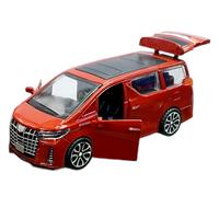 Gambar Mainan Diecast Mobil Toyota Alphard Die-cast Model 1:32 Miniatur Mobil Mobilan Panjang Alloy Metal - Hitam 66 dari jktoysandkids undefined 4 Tokopedia