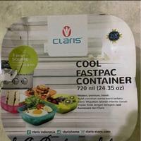 Gambar KOTAK MAKAN PLASTIK / LUNCH BOX CLARIS TEMPAT MAKAN 720ML BAGUS MURAH - Hijau dari SJ Building Solution undefined 3 Tokopedia