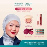 Gambar WARDAH Makeup Looks: Frosted Rose, Peachy Bloom, Mauve Radiance, Mocca Mousse – Colorfit Cushion, Liquid Lip, Lip Cream, Cream Blush, Exclusive Eyeshadow - Makeup - Tahan Lama dengan Bedak - Frosted Rose dari wardahbeautyid undefined 1 Tokopedia