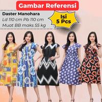 Gambar Paket Daster Manohara 100rb isi 5 pc (maks BB50) Bahan Rayon Wanita Ibu Hamil Rumahan Motif Terbaru Viral Kekinian bumil Busui Katun Lengan - 100rb dapat 5 dari Vita Collection undefined 1 Tokopedia