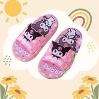 Gambar Sendal Slop Bahan PVC Aneka Warna Karakte Kuromi Lucu Anak Perempuan kekinian - Biru, 24-25 dari BMN .id undefined 4 Tokopedia