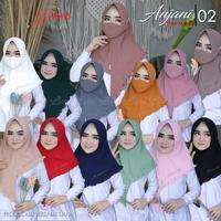 Gambar Jilbab Khimar Anjani 02 Free Masker Ori Liana Hijab Ceruti Rempel - MUSTARD dari Lova Lipa Hijab undefined 3 Tokopedia