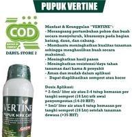 Gambar Pupuk Perbanyak Mangga VERTINE NPK CAIR Pupuk untuk Bibit Buah Mangga Agar Cepat Berbuah Lebat Mangga Cepat Besar dan Panen Lebih Banyak Obat Organik Cair Booster Buah Merangsang Mangga Cepat Lebat Tumbuh Besar TERLARIS - VERTINE dari Hikmah Pupuk undefined 3 Tokopedia