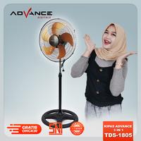 Gambar 【COD】Advance Kipas Angin 3in1 TDS-1805 Dimensi 18" Garansi 1 Tahun Besi Listrik Ac 220 Volt 80 Watt - TDS-1805 18" dari AdvanceOfficial undefined 1 Tokopedia
