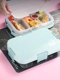 Gambar GUFI KOTAK MAKAN ANAK 6 SEKAT PREMIUM BEST SELLER BENTO - pink dari adradionline undefined 4 Tokopedia