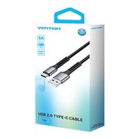 Gambar Vention Kabel Data USB 2.0 A to Type C 3A Cotton Braided Series dari Vention Authorized Store undefined 4 Tokopedia