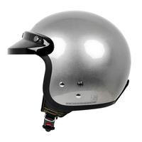 Gambar Helm Cargloss Original CFM Retro Army Half Face - Silver Met 8 Motorcycle - M, Silver Met 8 dari Cargloss Helmets undefined 3 Tokopedia