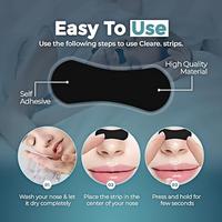 Gambar INKAC Nasal Strips Mouth Tape Breath Better Membantu Mengurangi Dengkuran dan Meningkatkan Nasal Strips Plester Hidung Anti Snore Ngorok Nasal Plast Tape Breathe Right Extra Strength Tape Hidung Pembersihan Hidung - 10PCS Nasal Strips dari JazzyStone undefined 4 Tokopedia