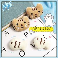 Gambar pin lucu/Lucu Pin Tas /bros/pin/pin tas aesthetic /tas lucu korean style/pin lucu untuk tas - Qiqi Treasure - Cat dari Qiqi Treasure undefined 1 Tokopedia