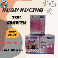 Gambar Susu Kucing Milk Top Growth 30 gram kitten 1 Box 10 + 1 free - TOP GROWTH MILK 1 PACK dari Jafan Star Shop undefined 3 Tokopedia