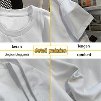 Gambar NASA IDOL T-shirt Baju Kaos Oversize Wanita Dewasa Distro Keren Premium Lengan Pendek Atasan Kekinian C083 - Putih, S dari NASA IDOL_NEW undefined 3 Tokopedia