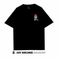 Gambar T-SHIRT HATE WORLDWIDE POP PUNK 3 kaos distro kaos band kaos metal kaos pop punk - M dari HATE WORLDWIDE_NEW undefined 3 Tokopedia