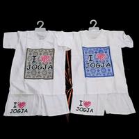 Gambar SETELAN KAOS LOVE JOGJA USIA 1-8 TAHUN SETELAN KAOS JOGJA MALIOBORO SETELAN CEWEK COWOK - SABLON BIRU, S usia 1-2th dari Esti Batik undefined 1 Tokopedia