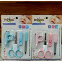 Gambar Gunting kuku bayi set isi 3 murah / Pemotong + Kikir Kuku bayi Balita - biru dari imut babyshop undefined 1 Tokopedia