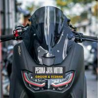 Gambar Visor TDR Yamaha NMAX Old & New Windshield Akrilik Tebal Stylish Touring Motorcycle Desain Sporty Material Kuat Presisi Tinggi - Putih Bening TDR, NMAX 2015-2019 OLD dari Top Speed Variasi undefined 5 Tokopedia