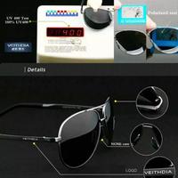 Gambar Bisa Bayar COD Kacamata Gaya Pria Polaroid Veithdia 1306 Polarized Anti Silau UV Original Frame Lensa - Bingkai Black dari Glorystarco Fashion Shop undefined 4 Tokopedia