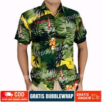 Gambar Kemeja Pria / Kemeja Pantai / Baju Pria / Baju Pantai / Kemeja Hawai - Cokelat, XXL dari TasRotanBali_NEW undefined 2 Tokopedia