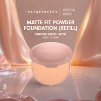Gambar Simple Complexion Set Bundle- Instaperfect Refill Matte Fit Powder Foundation 13 g - Refill Bedak (Real Skin Cover Setter, Smooth Matte Finish, SPF 20 PA+++) &  Refill Skincover Air Cushion 11 g - Bundle Make Up Wajah - C21 Light Petal, 22. Light Ivory  dari Instaperfect undefined 5 Tokopedia