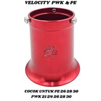 Gambar CORONG VELOCITY CNC UNTUK KARBURATOR PE 26 28 30 PWK 21 24 26 28 30 - VELOCITY ALOY- BIRU, PE 26 28 30 dari AH1 RACING STORE undefined 3 Tokopedia