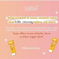 Gambar Salsa Hans Jebb Gel Skin Cleanser / Perontok Daki Gel Salsa  SIZE JUMBO 110 GR | LEMON GREENTEA SWEET TROPICAL Exfoliating - Sweet Tropical dari GUDANG SKINCARE SBY undefined 5 Tokopedia