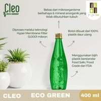 Gambar Cleo Eco Go Green 400ml - 24 PCS / Air Mineral / Air Minum Botol Hijau dari Yan Jaya Food undefined 3 Tokopedia