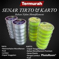 Gambar SENAR PANCING TERBAIK KARTO & TIRTO Lembut dan Kuat Bahan nylon monofilament Panjang 100 M Cocok Buat Mancing - Senar Tirto, 0.14 dari TIRTO PANCING undefined 2 Tokopedia