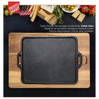 Gambar Teak Wood Underline / Tatakan Ironcast SKITCHEN Kayu (2291133) dari Restomart Kitchen Solution undefined 4 Tokopedia