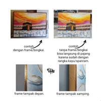 Gambar Lukisan 3D Abstrak Modern Cherry Blossom Textured Flower - future art painting - 90x60, tanpa bingkai / rangka kayu saja dari Future Art Painting undefined 2 Tokopedia