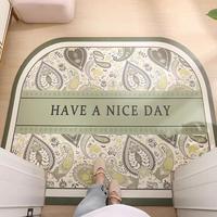 Gambar Keset Lantai Kulit/Karpet/Keset Pintu Masuk/Karpet Ruang Tamu/Keset Lantai Dapur/Keset Lantai Anti Selip Tanpa Dicuci/Tahan Air, Tahan Minyak dan Tahan Noda/Keset Pintu/Karpet Kamar Tidur/Keset Lantai Balkon - 05-0223A, 40cm*60cm dari Youhousee.id undefined 3 Tokopedia