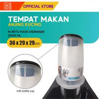 Gambar M-PETS Food Dispenser 2500 ml for Cat Dog / Tempat Makan Kucing Anjing - Dispenser makanan untuk hewan dari M-Pets Volk Pets Indonesia undefined 3 Tokopedia