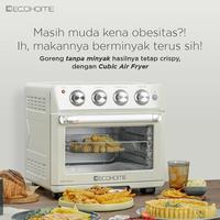 Gambar Cubic Air Fryer Ecohome Noble Series EAF-888 25L Air fryer + Oven 10 in 1 - Pearl white dari ZORA ELEKTRONIK undefined 5 Tokopedia