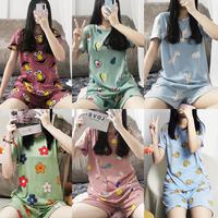 Gambar 【khaefashion】Baju Tidur Piyama Set Stelan Baju Tidur Wanita Lengan Pendek CP Dewasa Pakaian Piama Kartun Karakter Pajamas BT001 - Redbean Sushi dari khaefashion_NEW undefined 1 Tokopedia