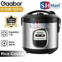 Gambar Gaabor Rice Cooker Magic Com Kapasitas 1 Liter Anti Lengket Penghangat Nasi 400W RC20M-YE01A dari SHMART ELECTRONIC undefined 1 Tokopedia