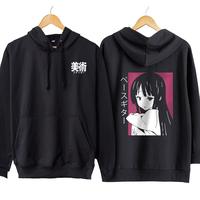 Gambar Jaket hoodie jumper anime sticker AKIYAMA MIO - K-ON material cotton fleece - HITAM, M dari mangjapan undefined 1 Tokopedia