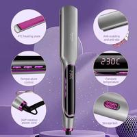 Gambar Kemei KM-2301 Infrared Professional Digital Hair Straightener Catokan Rambut KM2301 KM 2301 Mesin Meluruskan dari Kemei.id undefined 4 Tokopedia