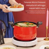 Gambar Royalstar Set Isi 3 Panci + Wajan + Presto Tahan Karat Serbaguna Set Peralatan Masak Multifungsi Dengan Gagang Dan Tutup Kitchenware - Biru Muda dari Royalstar Indonesia undefined 5 Tokopedia