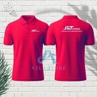 Gambar Baju Kaos Polo Shirt Pria dan Wanita JNT EXPRESS Atasan polos Kerah Lengan Pendek berbagai variasi warna dengan tampilan simpel dan casual - Sablon Dtf Custom Logo - MERAH, M dari azlastore_NEW undefined 1 Tokopedia