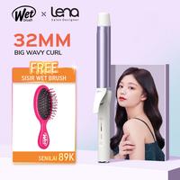 Gambar Lena Hair Curler 32mm LN-922 - Catokan Curly Diameter 32mm Ceramics Tourmaline Negative Ionic Hair Iron Catokan Keriting Rambut Smooth Shiny Suhu Mati Otomatis cocok untuk Sisir wet brush dari The Wet Brush Indonesia undefined 1 Tokopedia