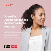 Gambar Havit Openbuds 1 Open-Ear Clip Bluetooth 5.3 Earphones - Hitam dari Koolpop Electronics undefined 3 Tokopedia