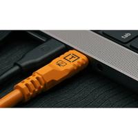 Gambar Tether Tools Optima 10G USB C to USB C Straight to Right Angle 4,6m - Kabel TetherPro CUC15RTG2-ORG Cable dari TasKamera-ID undefined 3 Tokopedia