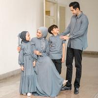 Gambar Mahesa Family Sarimbit Keluarga Lebaran 2025 Baju Couple Dress Gamis Koko Kemeja Lengan Panjang Simpel Dewasa Muslim Ruffle Pasangan by Ventedaily Nibras Celana Kondangan Wanita - Rosewood, Kemeja Ayah L dari Ventedaily_NEW undefined 5 Tokopedia